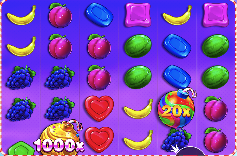 1000x multipliers Sweet Bonanza